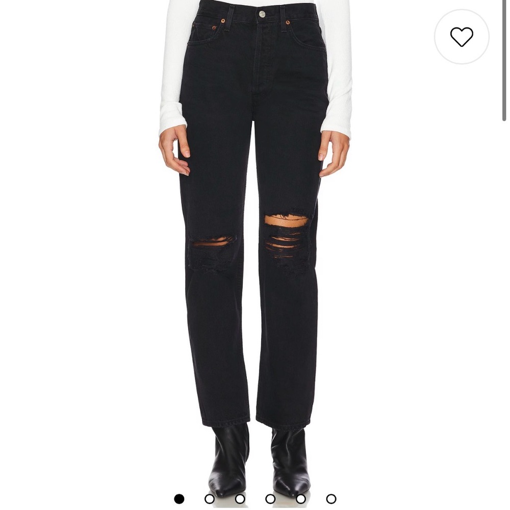 AGOLDE Distressed Women's 90's Jeans